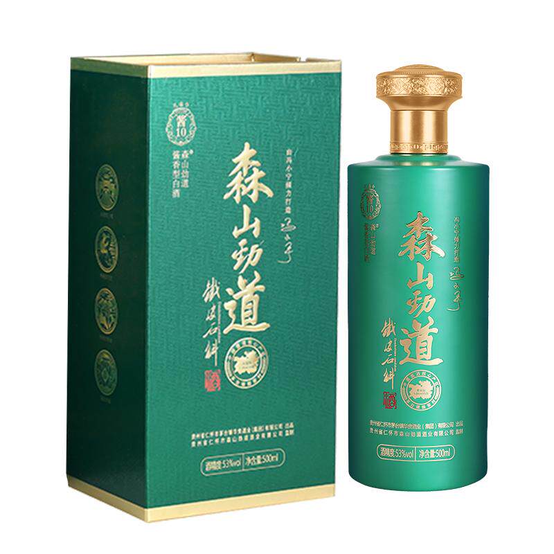 森山劲道铁皮石斛53酱香白酒