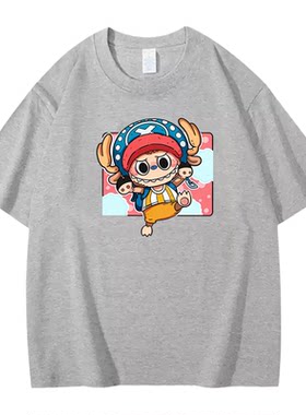 拉布布联名海贼王T恤短袖女夏季泡泡玛特路飞艾斯山治衣服29