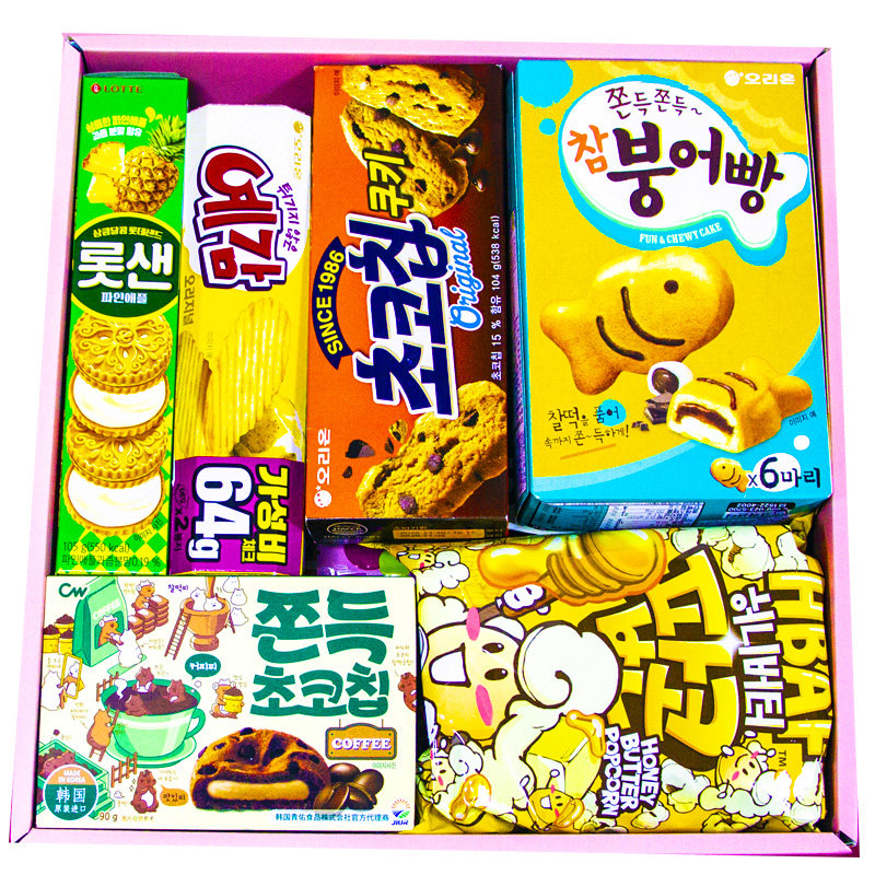 韩国零食大礼包生日送礼网红礼物