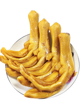 桔园洲泡鸭爪休闲零食香辣味