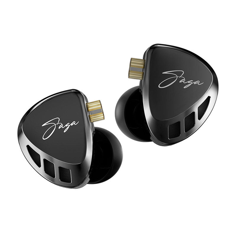 KZ 传奇Saga单动圈有线HIFI耳机高音质发烧级可换线入耳式耳机