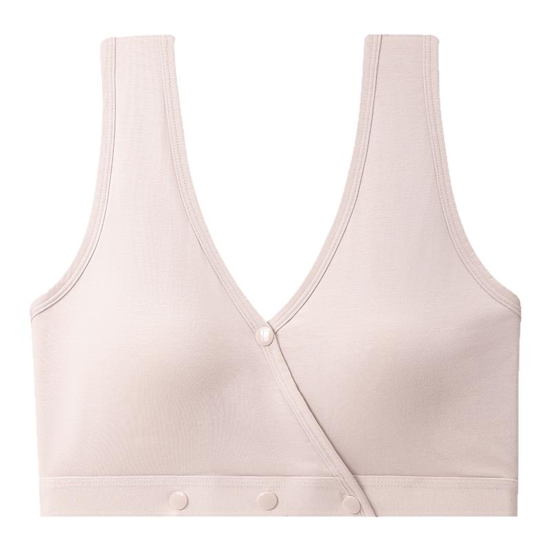 十月名裳睡眠哺乳内衣产后喂奶专用背心孕妇内衣孕期莫代尔文胸罩