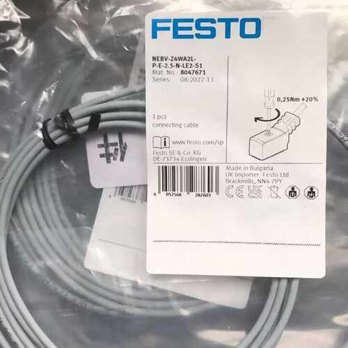 售前询价原装正品 FESTO 8047671 NEBV-Z4WA2L-P-E-2.5-N-LE2-S1