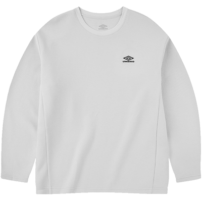 umbro茵宝运动卫衣华夫格长袖t恤