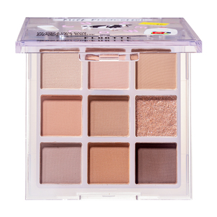 FLORTTE/花洛莉亚杂货铺九色眼影盘日常大地色哑光珠光高光日常