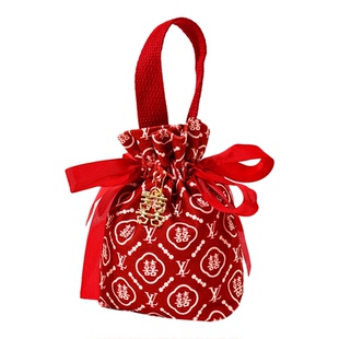 喜糖袋结婚喜糖盒子婚礼喜糖盒礼盒装创意手绘糖果包装盒空盒糖盒