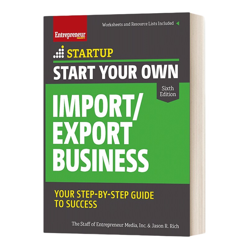 英文原版 Start Your Own Import/Export Business 开始你自己的进出口业务 英文版 进口英语原版书籍