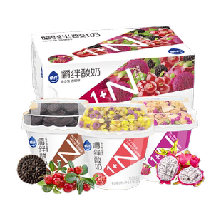 嚼绊多口味常温搅拌酸奶碗水果混合谷物麦片早餐代餐营养饮品整箱