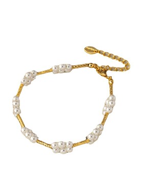 新款珍珠手链项链简约冷淡风