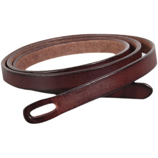 女士细腰封真皮装饰腰链配裙子大衣头层纯牛皮软面免打孔腰带打结