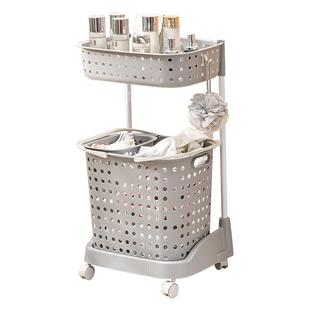 脏衣篮家用收纳筐玩具收纳架脏衣篓分类带盖分区轻奢脏衣服收纳筐