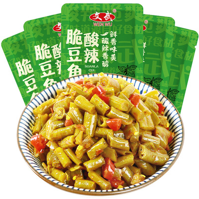 酸辣脆豆角20袋下饭菜