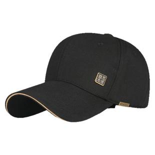 新款国风帽子男款国潮硬顶棒球帽显脸小户外遮阳鸭舌帽春夏秋冬季