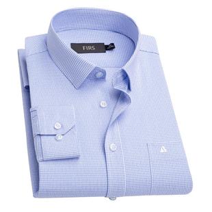 【天丝免烫】杉杉衬衫男长袖中青年商务休闲25春秋新款衬衣易打理