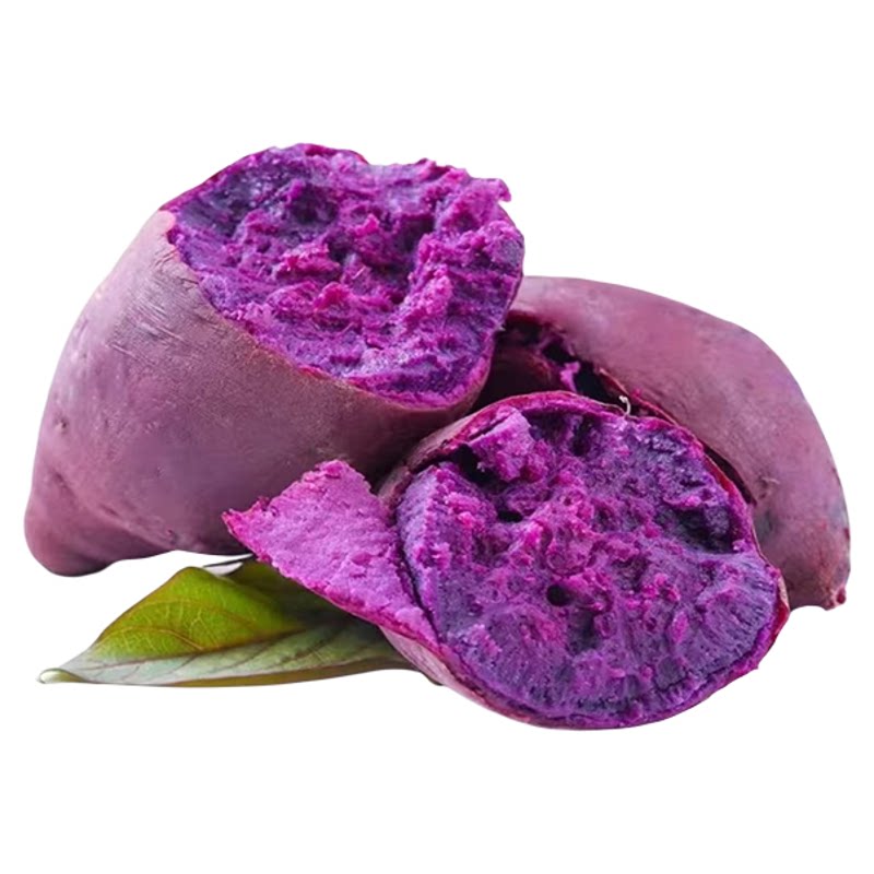 有机紫薯5斤 有机认证 红薯地瓜香甜软糯宝宝辅食现摘现发0农药