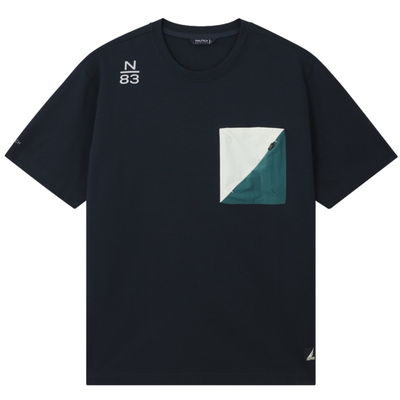 NAUTICA/诺帝卡舒适休闲短袖T恤