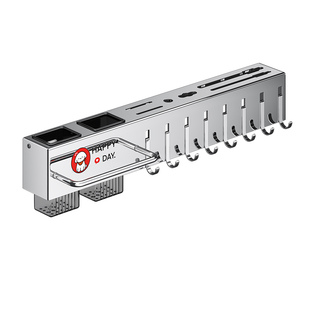 不锈钢厨房刀架置物架壁挂免打孔多功能筷子筒刀具一体大全收纳架