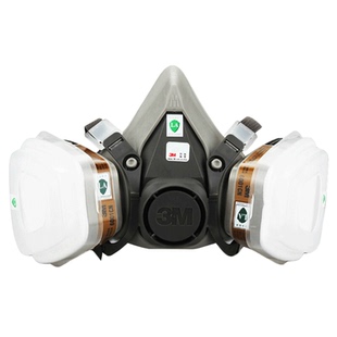 5D模型 3M 正品防毒面罩 滤毒面具620P 模型制作工具呼吸防护套装