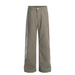 it :5cm/FIVECM夏季直筒高街微喇百搭长裤子美式cleanfit牛仔裤男