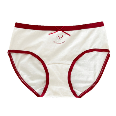 新年第一抹樱桃红~马年新款内裤