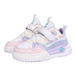 贵人鸟儿童鞋官方旗舰店女童春季运动鞋2023新款网面鞋透气休闲鞋