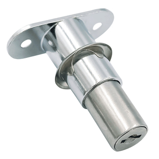 橱柜趟门锁推拉移门锁 铝合金玻璃阳台木门纱窗钥匙弹簧锁芯禁锁