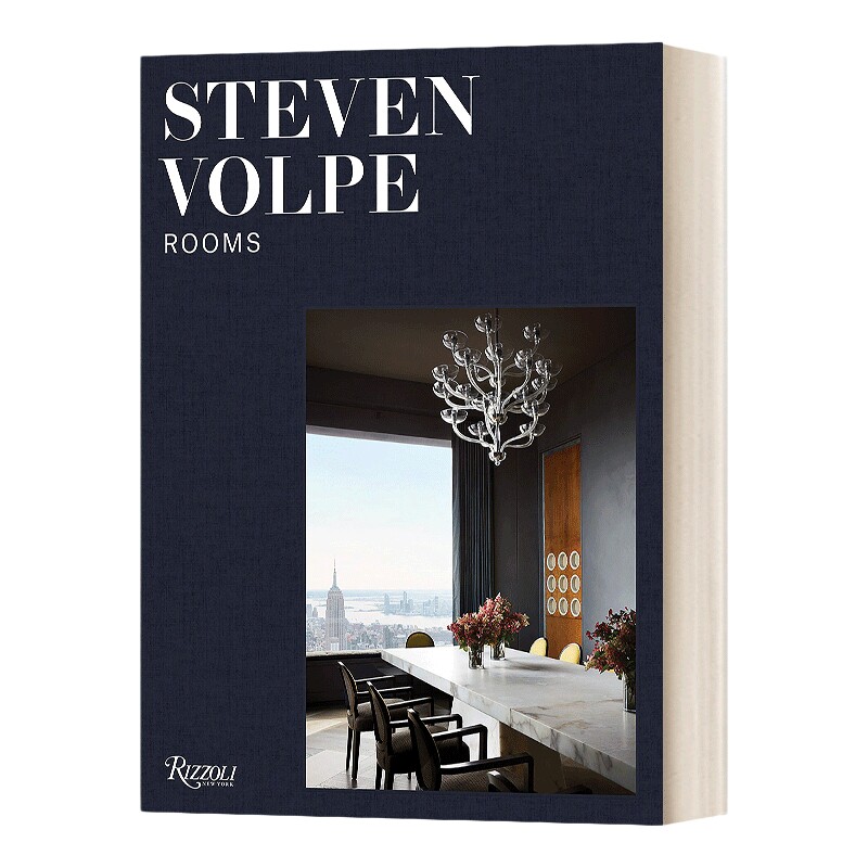 房间 英文原版 Rooms 设计师Steven Volpe史蒂芬沃普住宅设计作品集 精装 英文版 进口英语原版书籍