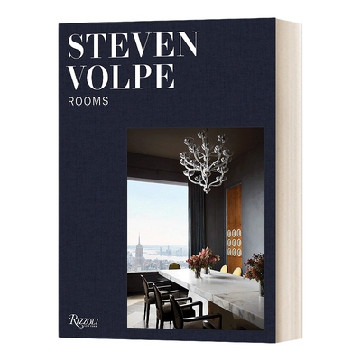 房间 英文原版 Rooms 设计师Steven Volpe史蒂芬沃普住宅设计作品集 精装 英文版 进口英语原版书籍