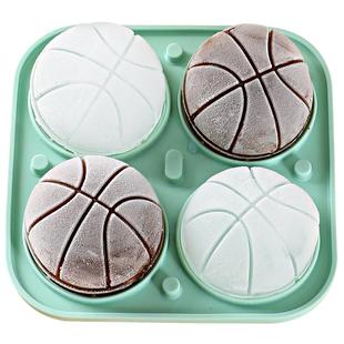 大冰球模具威士忌冻冰块球形冰格硅胶制冰盒制冰神器圆形冰块模具