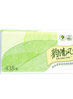 韵清风抽纸109抽4层加厚立体压花