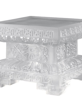 金刚底座观音水琉璃佛堂佛像家用加高供奉财神爷摆台供佛神台神像