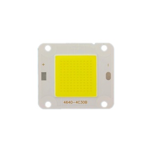 免驱动12vled灯珠灯芯超亮50w100瓦24V直流LED灯片12伏电瓶鱼灯片