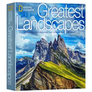 正版 宏伟的风景 英文原版艺术画册 National Geographic Greatest Landscapes 美国国家地理风景摄影图集 全英文版进口英语书籍