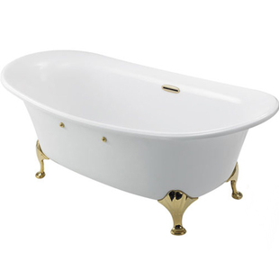 TOTO珠光浴缸 PPY1606PW HPW金色银色猫脚贵妃缸深型泡澡浴盆防滑