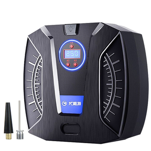 车载充气泵打气泵汽车车用便携式轮胎气筒小轿车用胎压电动加气泵