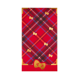 2026 新年烫金波点豹纹蝴蝶结桃心菱格利是封大号创意个性红包