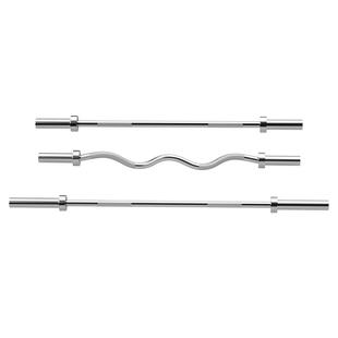 杠铃杆奥杆家用健身卧推曲杠举重深蹲标准专业健身房男女士哑铃杆