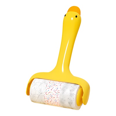 粘毛器滚筒可撕式替换卷纸滚刷黏毛沾去猫毛床上衣服头发清理神器