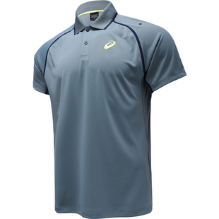 Asics亚瑟士网球服男26球星同款运动POLO衫短袖上衣快干2041A390