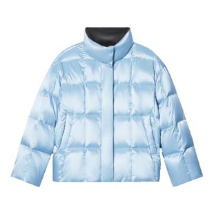 PSALTER诗篇鹅绒服缎面珠光立领面包服羽绒服冬款