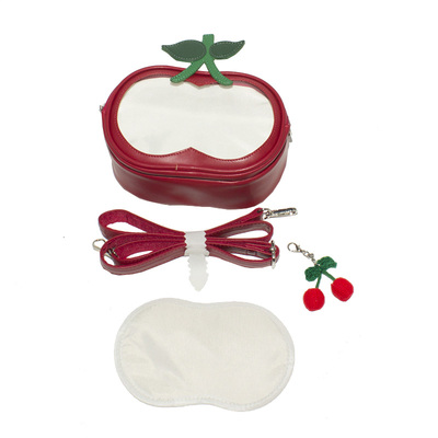 樱桃可爱小痛包合适夏天穿搭