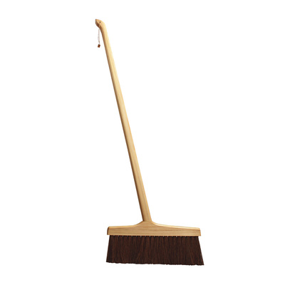 棕榈室内瓷砖单个无静电木柄扫把