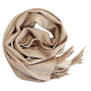 AI家意式高奢进阶纯山羊绒围巾 年轻双面水波纹披肩男女生情侣