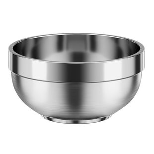 304食品级不锈钢碗特厚家用双层隔热饭碗成人儿童汤碗防烫防摔碗