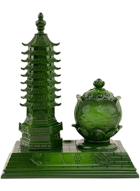 习习代购李居明文昌塔四绿文昌