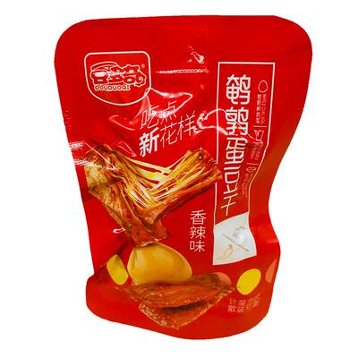 豆多奇鹌鹑蛋豆干手撕素肉小零食