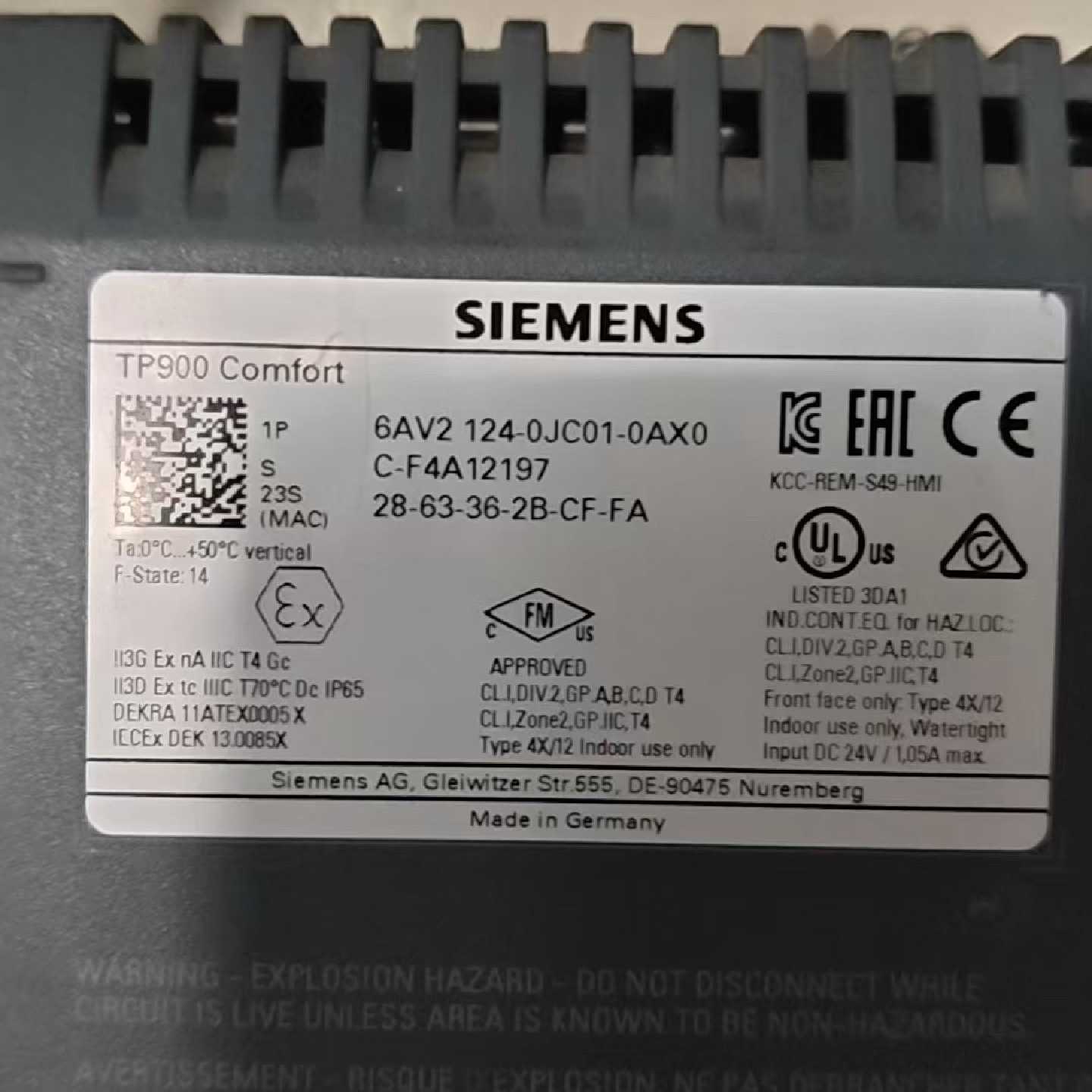 【议价-可维修】  TP900 6AV2 124 触摸屏 /均有货