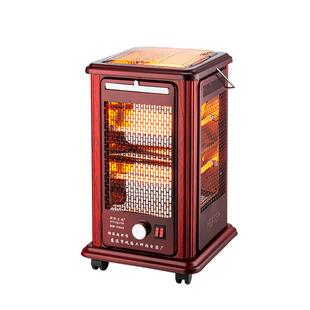 五面取暖器烧烤型烤火器小太阳电热扇电烤炉家用四面电暖气烤火炉