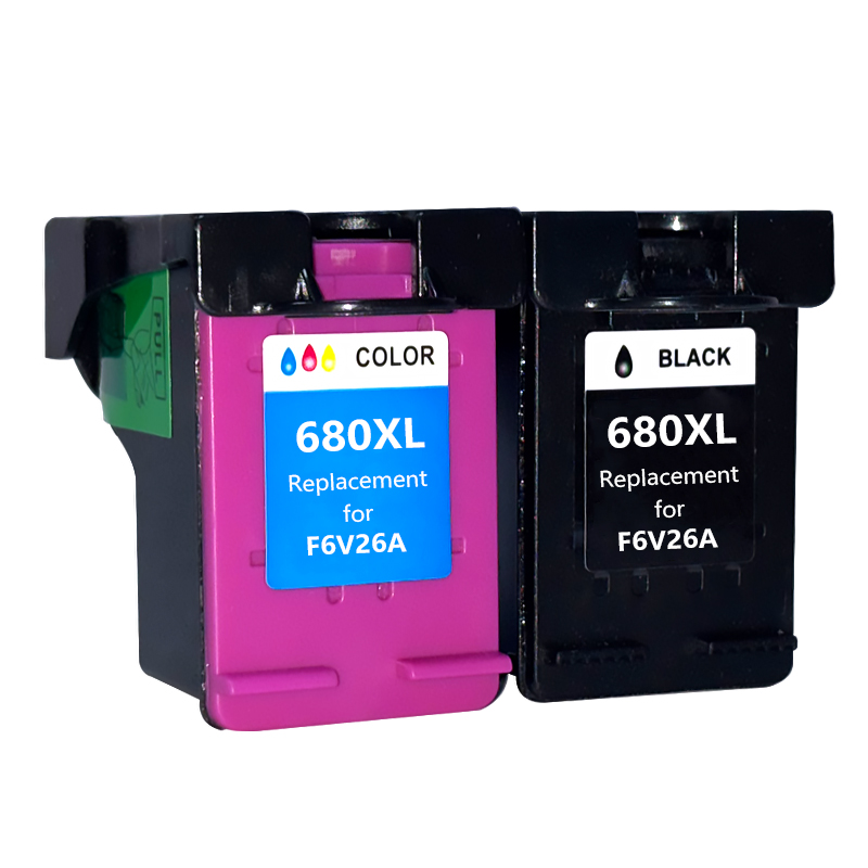 适用惠普805墨盒可加墨HP2720 2722 2723 2729 1212黑色2330 2332彩色dj2721 2700 1210打印机DeskJet连喷XL