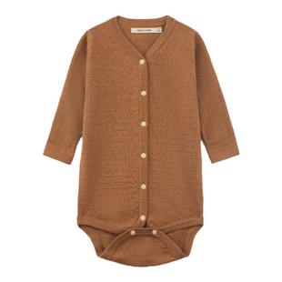 ArborTree 秋冬羊绒羊毛包屁衣婴儿服宝宝连体衣爬爬服厚实保暖